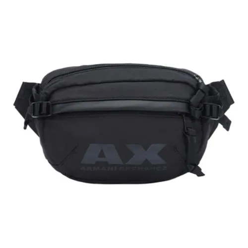 ARMANI EXCHANGEAE Fabric Fanny Pack Men's Black