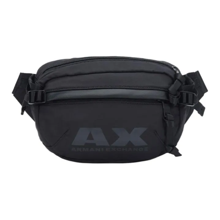 ARMANI EXCHANGEAE Fabric Fanny Pack Men's Black-0