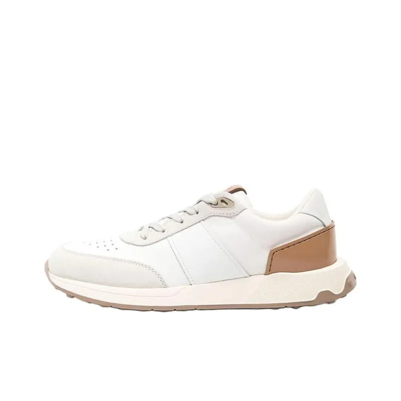 TOD'S Round Toe Lace Up Sneakers-0