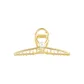 French Bead Hair Clip, Gold