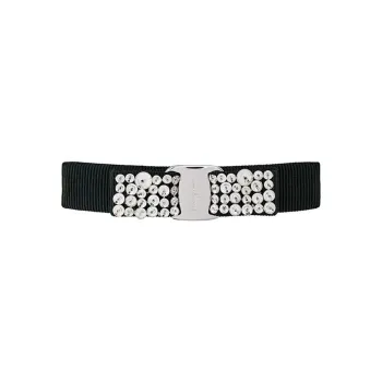 Ferragamo Vara Bow Embellished Hair Clip