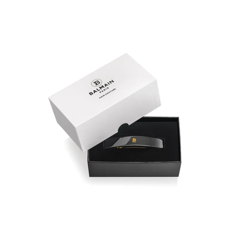 BALMAIN Hair Clips Unisex Black-2