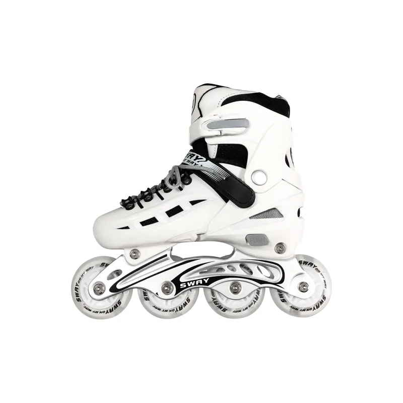 Sway China-Chic Roller Skates Fashion Casual Inline Skate Unisex Dynamic Yellow Snow Mountain White-9