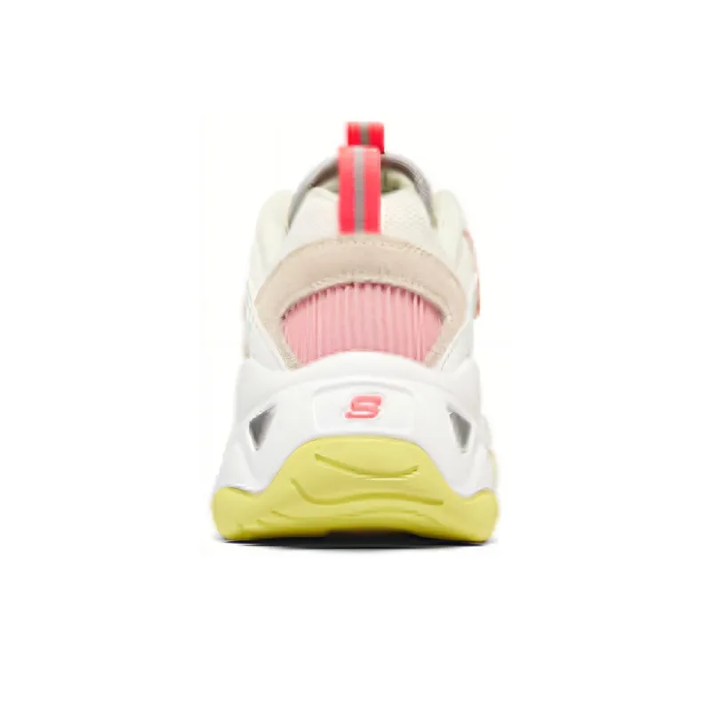 Skechers D'Lites 3.0 'White Yellow Pink' Women's-3