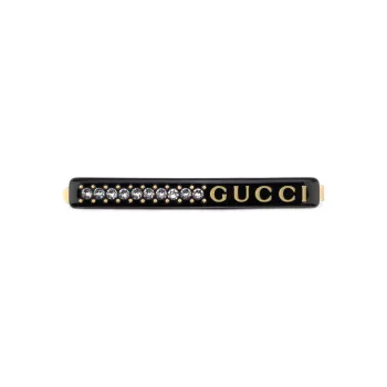 GUCCI Hair Clips Women's Black