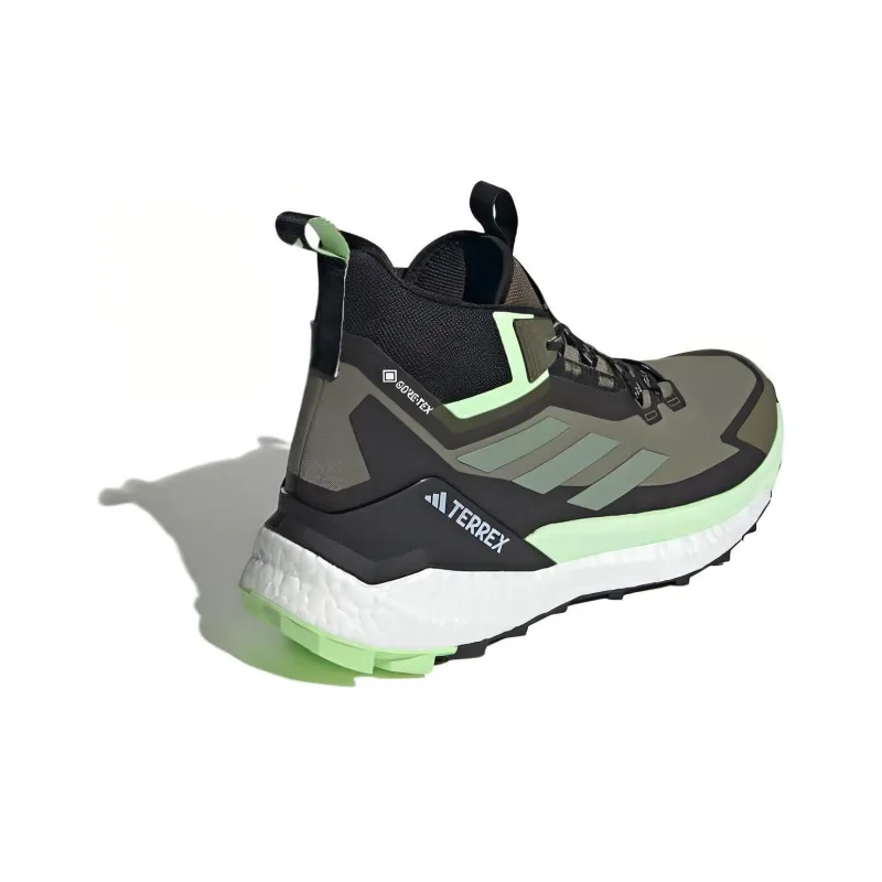 Adidas Terrex Free Hiker Gore Tex 2.0 Olive Strata Silver Green Aurora Black-3