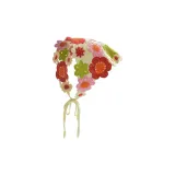 Multicolor Floral Headwrap (Red)
