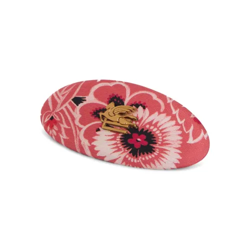 ETRO Pegaso Floral-print Silk Hair Clip