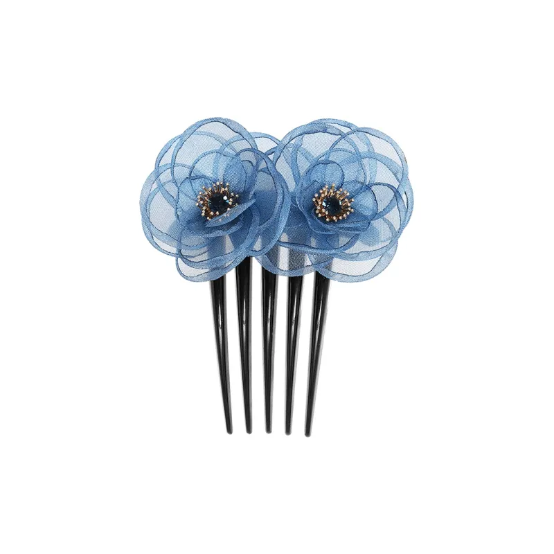 ROYALSASA Silk Chiffon Hair Brush Women's-0