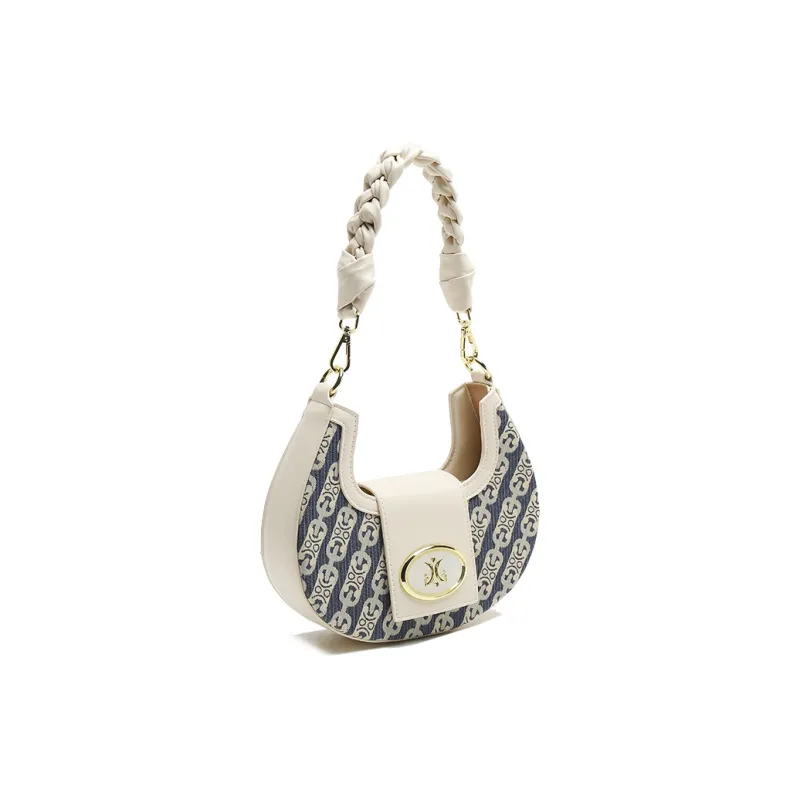 Carit&Koty Synthetic Leather Shoulder Bag Regular Women's Blue-3