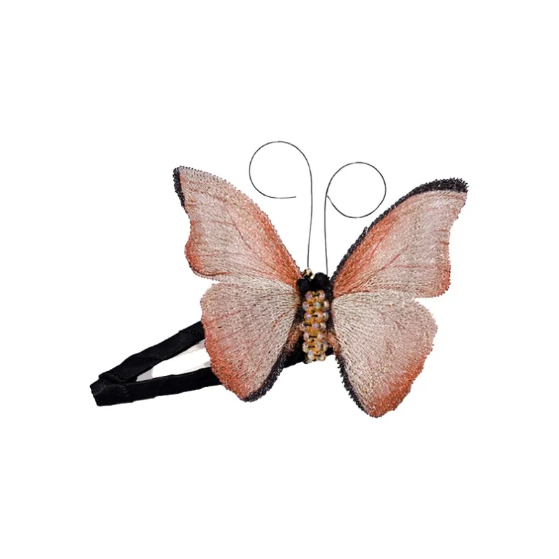 ROYALSASA Alloy Faux Crystal Hair Clips Women's-2