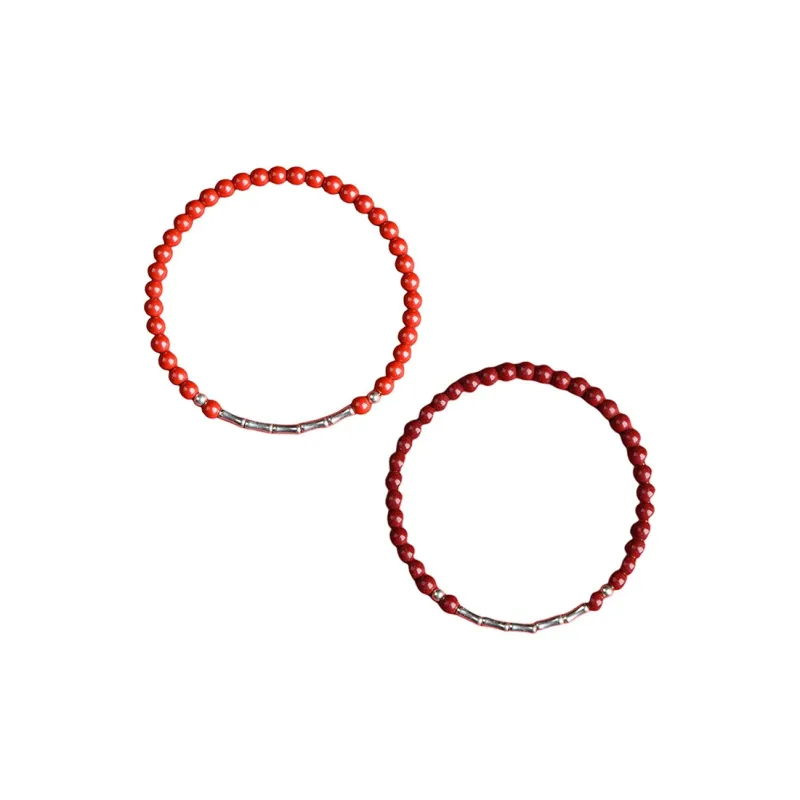 Octave Space Reconstructed Cinnabar Bracelets Unisex-5