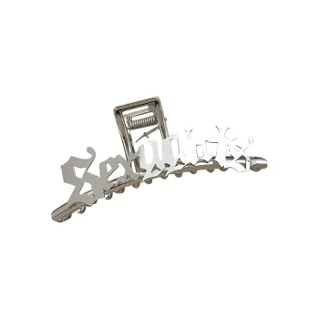 Kelanxi Alloy Hair Clips Women's Silver