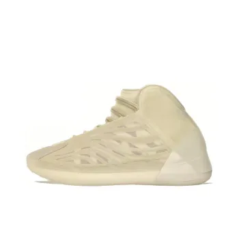 Adidas Originals Yeezy QNTM Non slip Lightweight Mid Top Basketball Shoes Unisex Linen