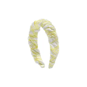ROYALSASA Cotton Acrylic Headbands Women's