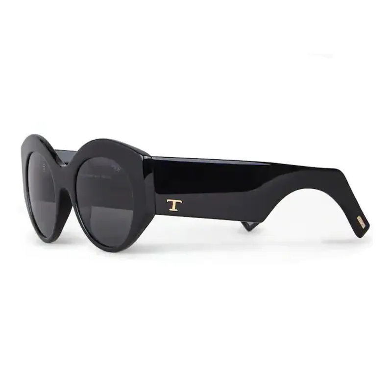 TOD'S Irregular Shape Sunglasses Women's Black-0