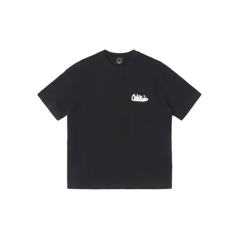 Clubxxhh T Shirts Unisex Black-1