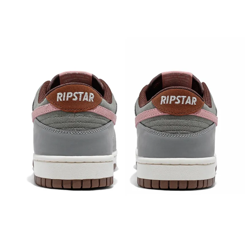 RIPSTAR SKBD Low Slip Resistant Shock Absorbers Low Top Skateboard Shoes Unisex Ueno Park Color Scheme-3