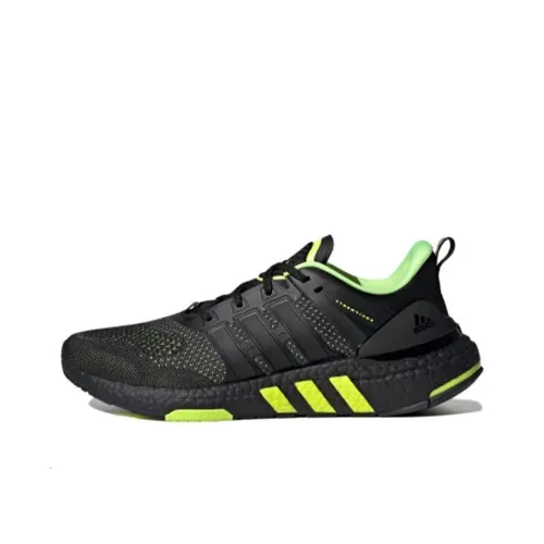 Adidas Equipment+ Running Shoes Unisex Low-Top Black/Yellow