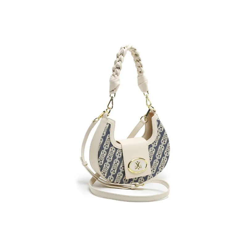 Carit&Koty Synthetic Leather Shoulder Bag Regular Women's Blue-2