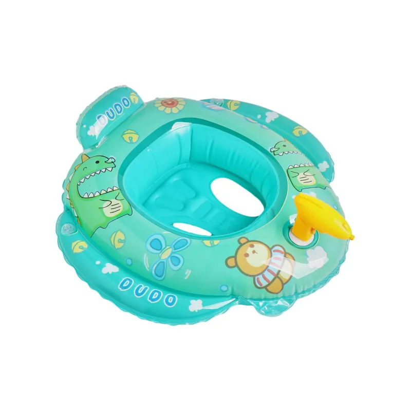 Male Wolves Swimming Seat Ring Underarm Float Ring Seat Cushion Float PVC Kids'-2