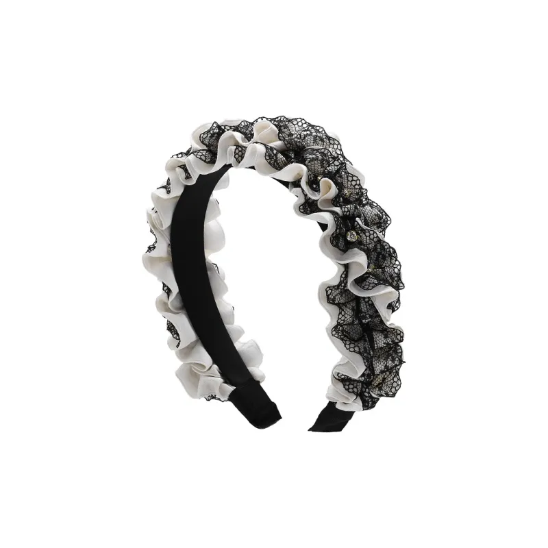ROYALSASA Polyester, Acrylic Headbands Women's-0