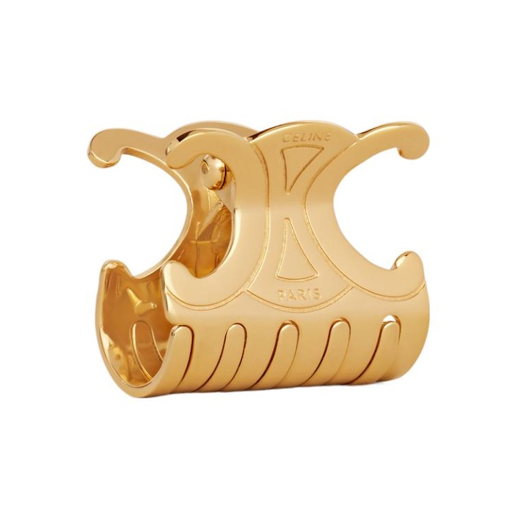 CELINE Hair Clips Women's Gold - POIZON