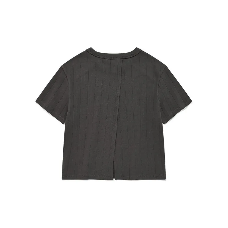 COVERNAT T Shirt Women's Charcoal Gray-1