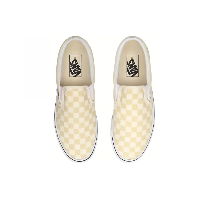 Vans Classic Slip On 'Checkerboard Classic White'-3