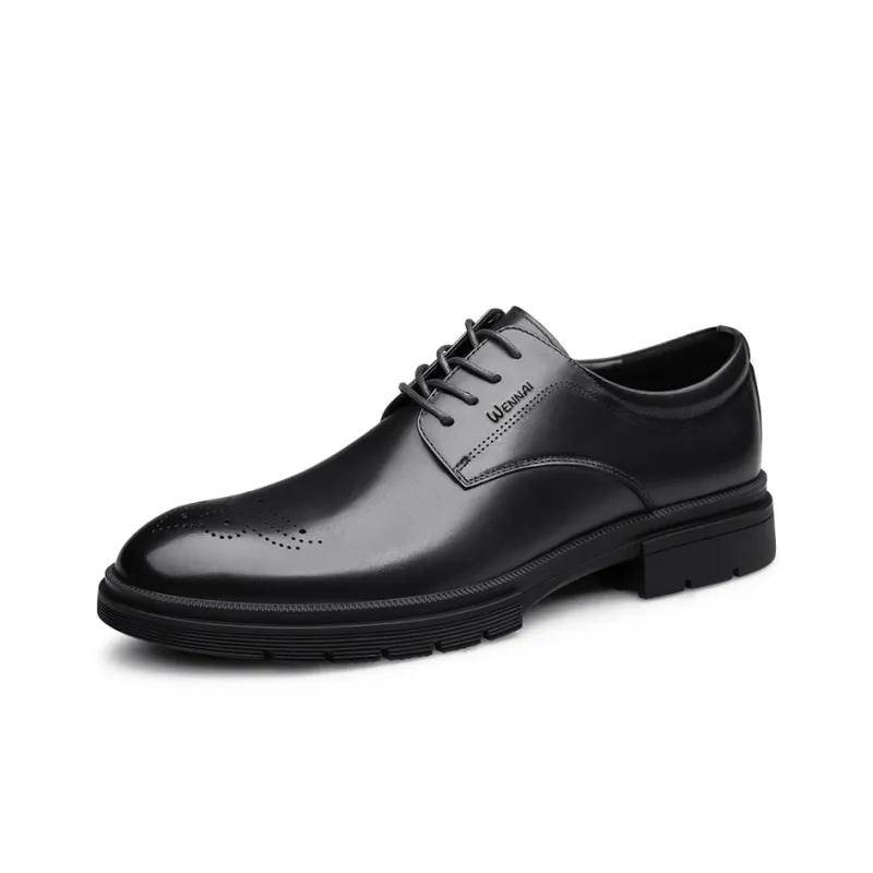Wen Nai Dress Shoes Men's Black-1