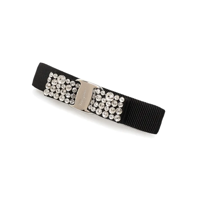 FERRAGAMO Hair Clips Women's Black-0