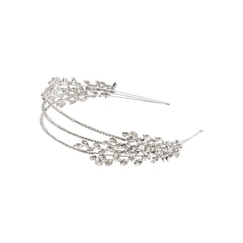 BAIJUAN Headbands Unisex Silver