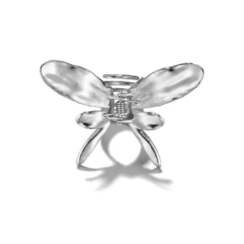 Clect Hair Clips Women's Silver White/Black Gunmetal