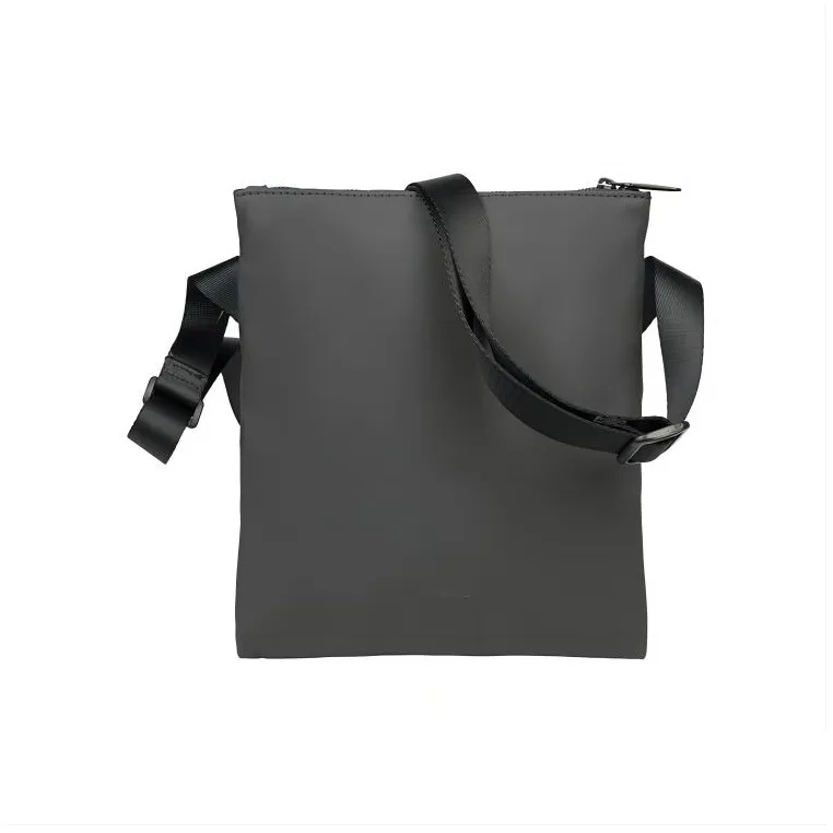 TUCANO Rubber/PU GOMMO Casual Cell Phone Crossbody Bag Small Size Unisex Black-2