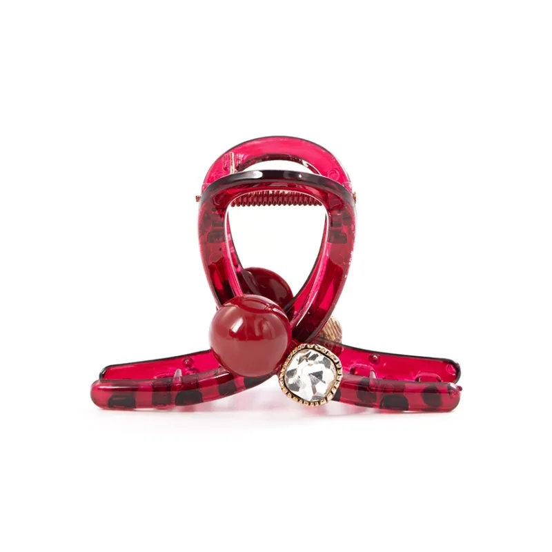 ZANC Acrylic Pearl Hair Clips Women's-4