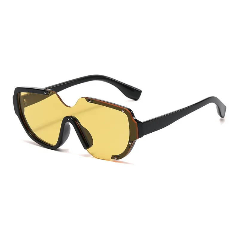 SOMAN Irregular Shape Sunglasses Unisex-3
