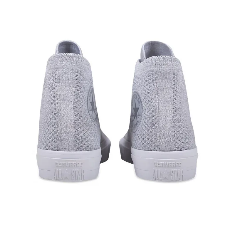 Converse Chuck Taylor All Star Ii Nike Flyknit Grey White-2