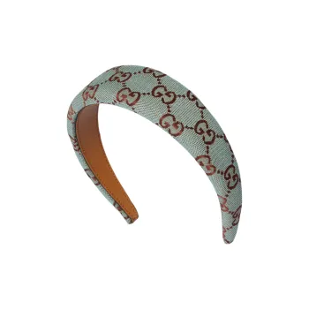 GUCCI Headbands Women's Light Blue