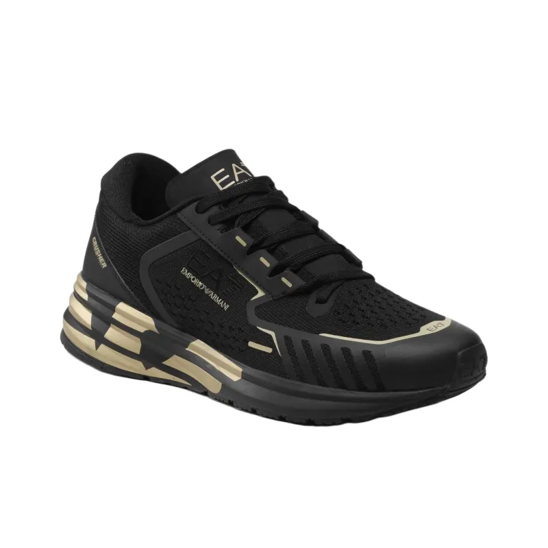 EMPORIO ARMANI EA7 Low Top Casual Shoes Men's Black-2
