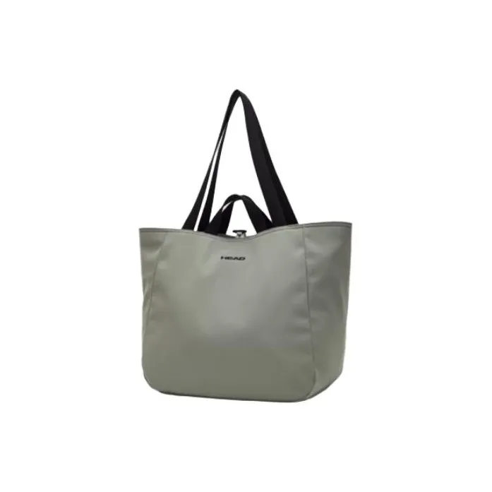 HEAD Polyester Tote Bag, Shopping Bag, Shoulder Bag, Crossbody Bag, Handbag Tubas Women's Olive Green & Apricot Gray-1