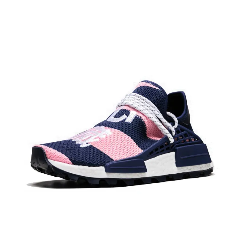 Adidas Nmd Hu Pharrell X Billionaire Boys Club Navy Pink-1