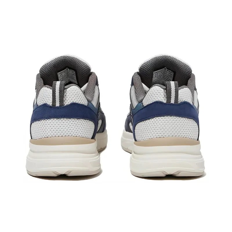 FILA Rayplyde V2 Cushioning, Wear Resistant Low Top Casual Shoes Unisex Blue White Korean Style-3