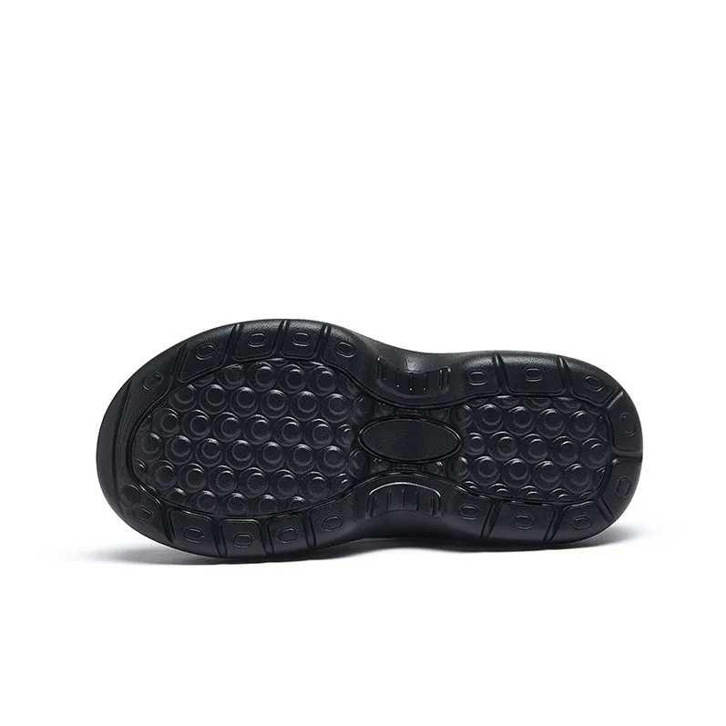 CAMEL Slide Slippers Men White/Black-11