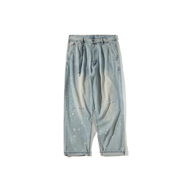 NOTHOMME Jeans Unisex Washed Blue-1