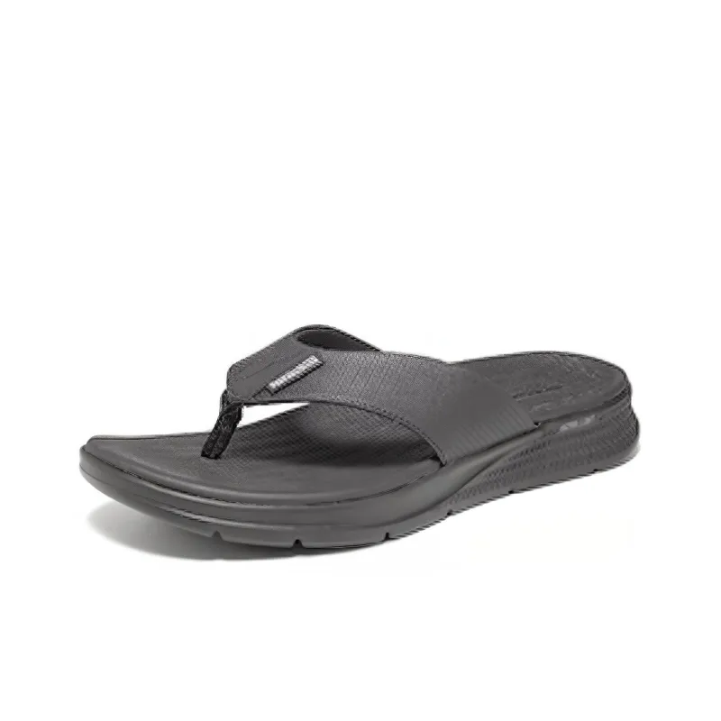Skechers Go Consistent Sandal Quiet Slide Slippers Men's Gray-2