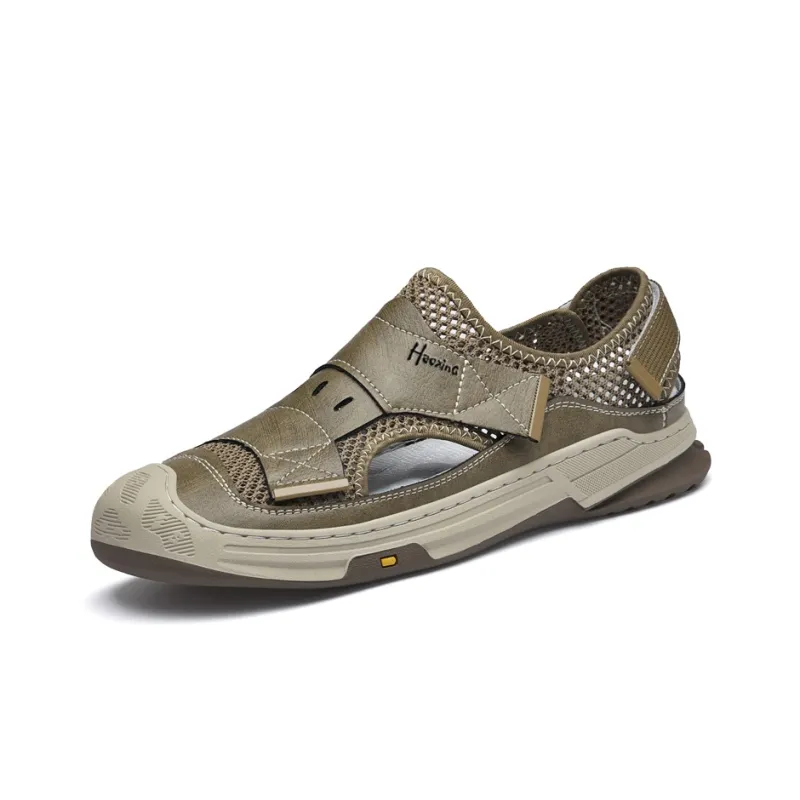 Extravagant Beach Sandals Men's Khaki-1