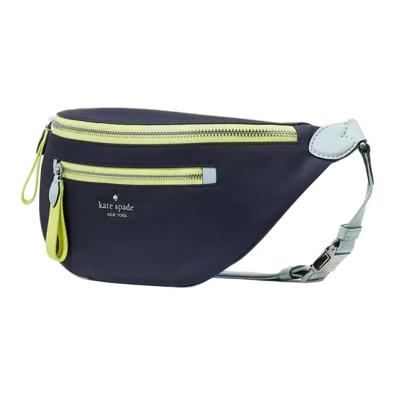 Kate Spade Recycled Nylon Fanny Pack Women's Blue Multicolor-1