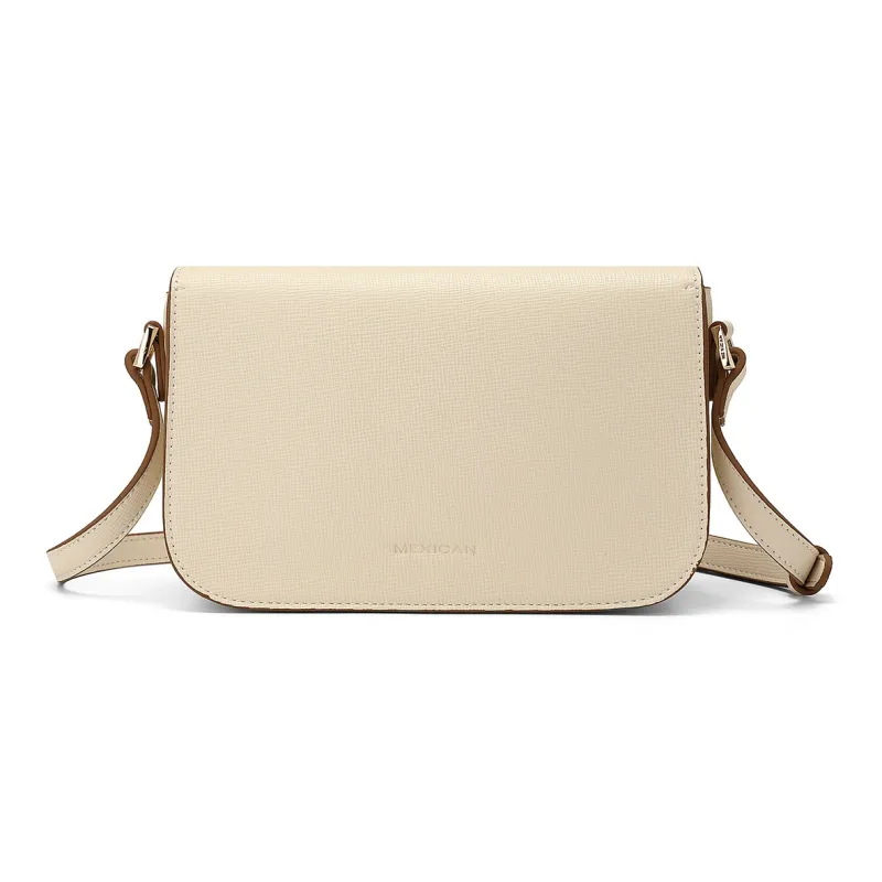 MEXICAN Polyurethane Shoulder Bag Regular Women's Summer Yellow/Noufa White/Pine Tea Green-7