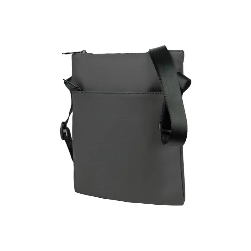 TUCANO Rubber/PU GOMMO Casual Cell Phone Crossbody Bag Small Size Unisex Black-1