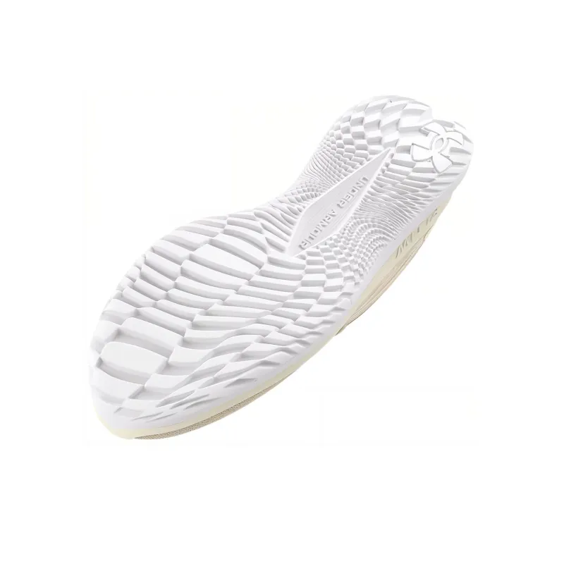 Under Armour Cushioned Slip Resistant Low Top Casual Running Shoes Women's Ecru-4